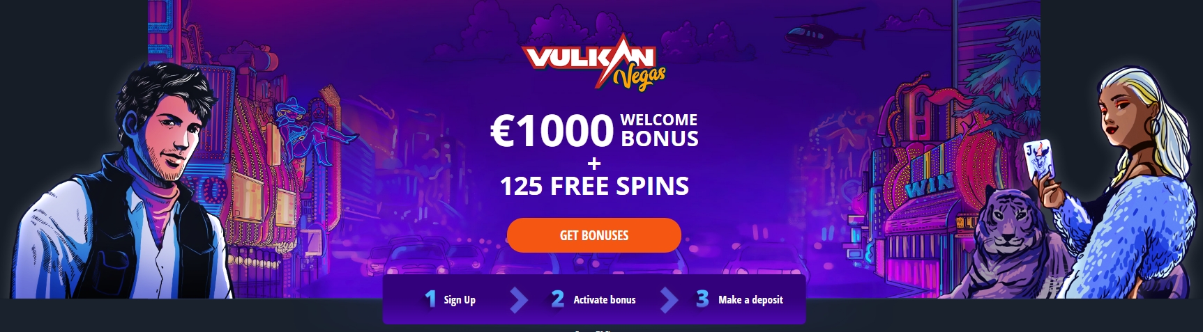 Vulkan Vegas Welcome Pack